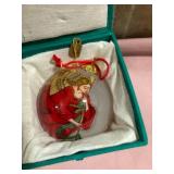 Christmas ornament glass