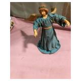 CLOTHIQUE 6 1/2 inch angel tree topper 1985