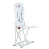 Drive Medical Bellavita Dive Bath Lift Chair, Reclining Electric Auto Bath Lifter & Tub Chair Lift, Bathtub Seat Transfer Chair with Open Seat Design, White - Retail: $448.61