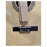 Pyle Beginner Acoustic Guitar Kit, 3/4 Junior Size All Wood Instrument for Kids, Adults, 36" Natural Wood Gloss