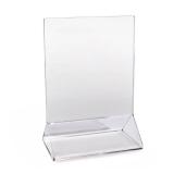 New Star Foodservice 22919 Acrylic Table Menu Card Holder, 3.5 by 5-Inch, Clear, Set of 12 Retail $32.83