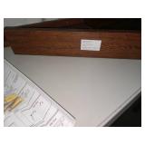 O&K FURNITURE Floating Shelves Set of 2 Espresso-Teak