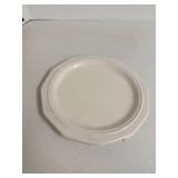 A White Dinner Plate