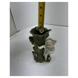 Vintage Camille Naudot Grapes Vines Porcelain Figurine Vase