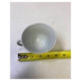 Sky Blue Tea Cup (no plate or markings)