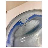 Unique Blue Glass Bowl