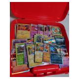 Case with Pokemon Cards in it