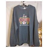 4XL Kansas City Chiefs Superbowl Crewneck Sweatshirt