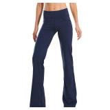 Safort 28 30 32 34 Inseam Regular Tall Bootcut Yoga Pants, 4 Pockets, UPF50+, Blue, S