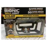 Bell and Howell Solar Bionic Wall Light LED Solar Outdoor Light with Motion Sensor