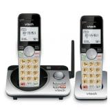 VTech 2 Handset Extended Range DECT 6.0 Cordless Phone with Answering System CS5229-2 (Silver/Black) RETAIL $48.99