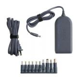 onn 90W Laptop Charger with 10 Interchangeable Tips 10 ft Power Cord for HP Dell Lenovo laptop