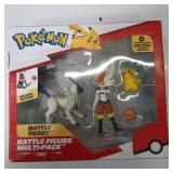 Pokemon Battle Figure Multipack - Pikachu, Absol, & Cinderace 3 Pack