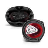 BOSS Audio Systems CH6950 Chaos Series 6 x 9 Inch Car Audio Door Speakers - 600 Watts Max, 5 Way, Full Range, Coaxial, Sold in Pairs, Hook Up to Stereo and Amplifier, Tweeters