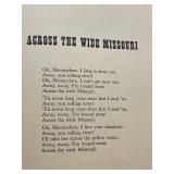 Across the Wide Missouri hard cover by Bernard DeVoto published 1947