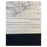 1878 Progress map of the US Geological Surveys west of the 100th Meridian