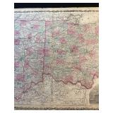 Johnsons Ohio and Indiana map