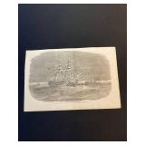 HMS Royal Albert, Assaye and Barque scene prints