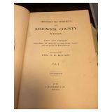 History of Sedgwick County Kansas volume 1 and 2 hard cover published 1911