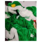 WORDERFUL Dog Christmas Tree Dress Costumes Dog Winter Clothes Pet Coat Cute and Warm Dog Costumes for Medium Dogs (L)