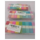 Golcellia 900 Pcs, Transparent Sticky Notes ,Page Markers, Book ,Pop Up Index Tabs,Label,Flags Stickers