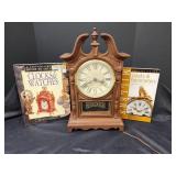 Vintage Clock and Clock Books