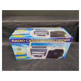 NIB Lenoxx Sound Radio Cassette Recorder