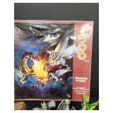 NIB Dragon Puzzle and More