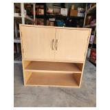 (2) Stackable Cabinets 30x14x15 (can also be hung)