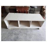 Solid Wood Entertainment Cabinet (would make an awesome bench with storage) 62x24x21