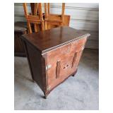 Antique Cabinet 27x16x32