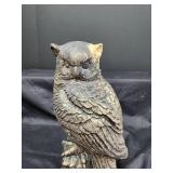 Concrete Owl 13" Tall