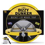 RinneTraps | Dizzy Dunker Bucket Lid Mouse Trap | Made in USA | Multi Catch | Humane | Indoor/Outdoor | (1 Pack)