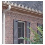 MID-AMERICA SIDING COMPONENTS 2 BLK WINDOW PANEL SHUTTERS - 14 ¾”  x 51” *$70 VALUE PER PAIR*