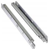 21 Inch Length Tandem 563H Undermount Full-Extension Soft-Close Drawer Slide for Drawer Side Width 1/2 to 5/8 Inch, Front Locking Clips Required, 100 lb.Load Rating