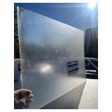 OPTIX ACRYLIC SHEET 18” x 24” .100” thick 10x STRONGER THAN GLASS