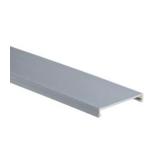 Panduit Panduct C2LG6 Type C Duct Cover, 6 ft L x 2.29 in W x 0.35 in H, PVC, Light Gray