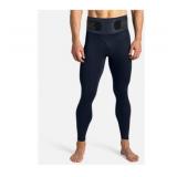 Tommie Copper Mens Adjustable Back Support Legging, Black, XXL