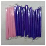 ADVENT CANDLES PREMIUM HAND DIPPED 16 CANDLES