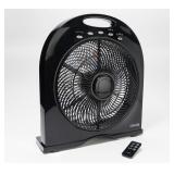 Cascade Capri 12 Inch Portable 4-Speed Fan