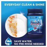 FINISH Classic, Dishwasher Detergent, Powerball, Dishwashing Tablets, Dish Tabs, 84 Count