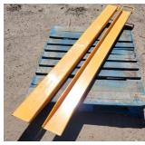 Unused 2024 Wolverine Pallet Forks Extensions 6.6 ft. EX-66-78L