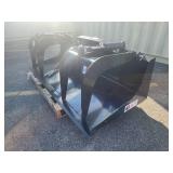 Unused 2024 JCT 84-inch Skid Steer Grapple Bucket