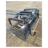 Unused 2024 JCT  84-inch Skid Steer Rock Grapple Bucket