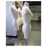 (2) Female Mannequins On Stands