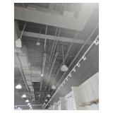 108ft White Track Lighting