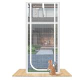 Reinforced Cat Screen Door,Fits Door Size 38