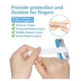 TAROYQASUL Kids Finger Splint, 6 Pcs finger splints for broken finger pinky Support kids finger splint small Braces Arthritis Knuckle Care