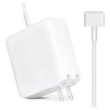 Mac Book Pro Charger,60W T-T Power Adapter,Compatible with Mac Book Pro/Mac Book Air 11 inch and 13 inch(Applicable to Late 2012-2017)