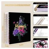 Arundhati 18 Months Daily Planner 2024-2025, 8.5x9.8"July.2024âDec.2025 Academic Daily Weekly Monthly Planner Yearly Agenda,Planners 2024-2025 for Women,Men,Students,Teacher, Bookmark, Notes Sets